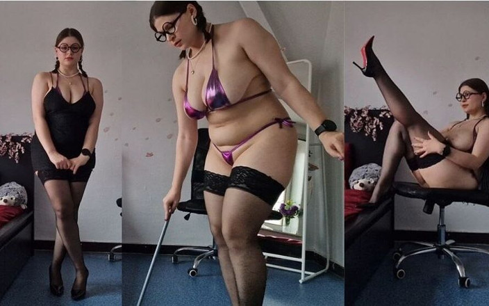 Tina Angel: Papis Gutes Mädchen - Date Nacht Putzen &amp;necken Im Schwarzen Kleid