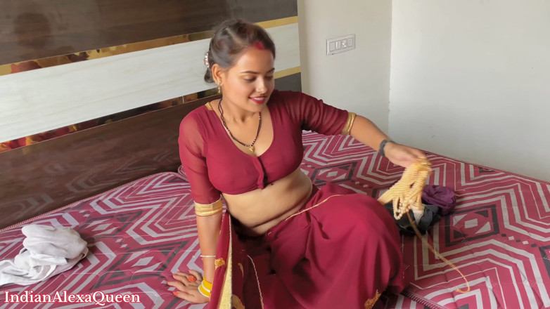 IndianAlexaQueen: India hermanastra del pueblo llegó a casa del mercado y...