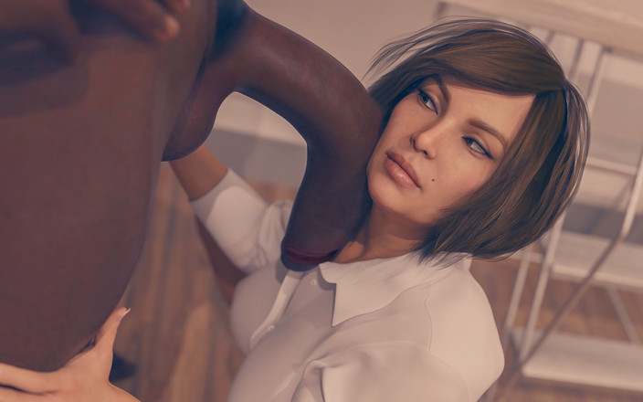 Sex-wiz: Cora Episódio 1, 2: Bela milf tesuda fodida por enorme pau preto (gozada...