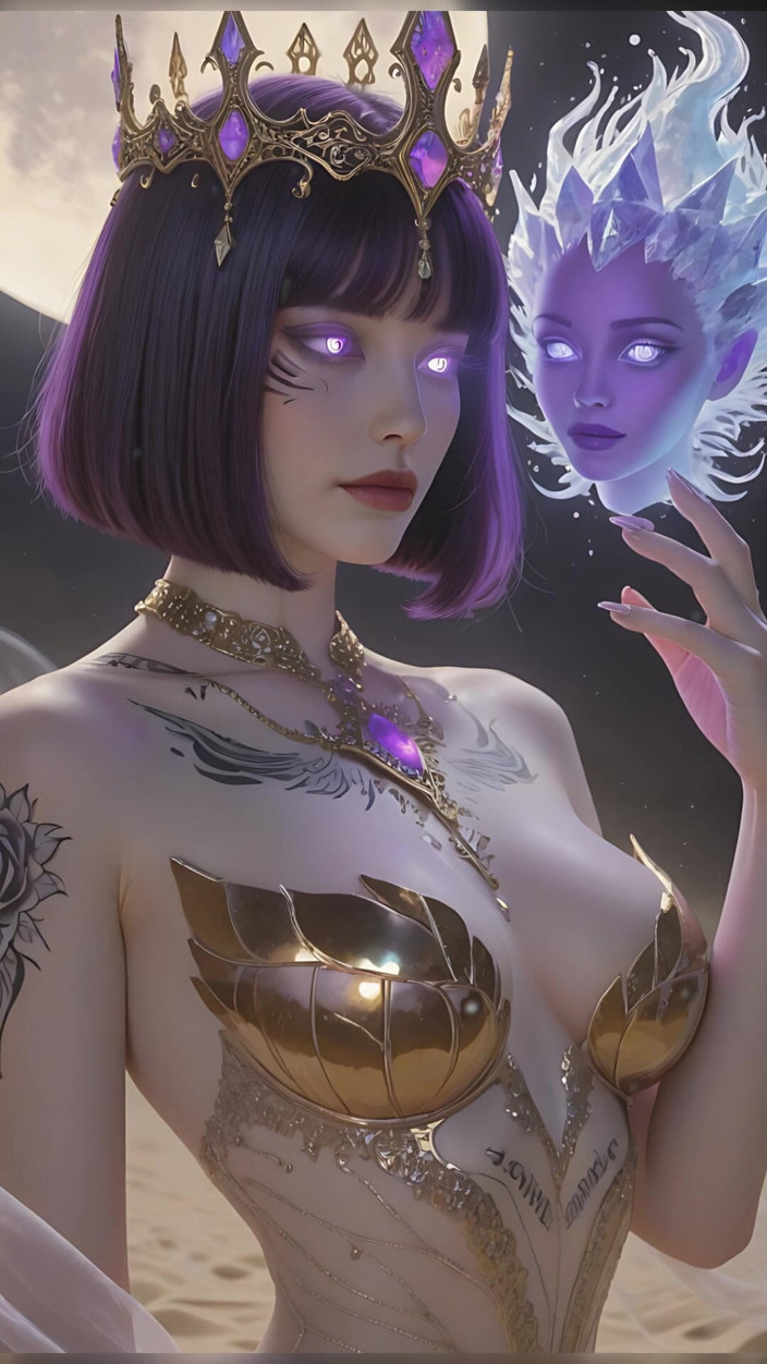 LustRender: Lustrender Moon Hexe sorceress Diashow - Ätherischer Star-Tempel Radiance