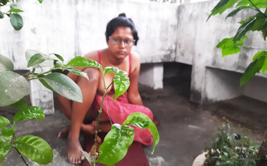 Horny_Bong: Une bhabhi desi indienne se fait baiser sur le toit...