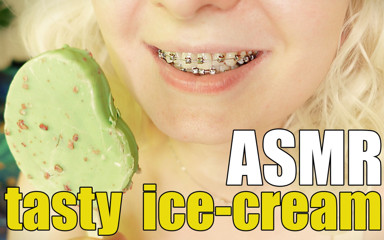 Arya Grander: Manger avec des bagues : vidéo de glace