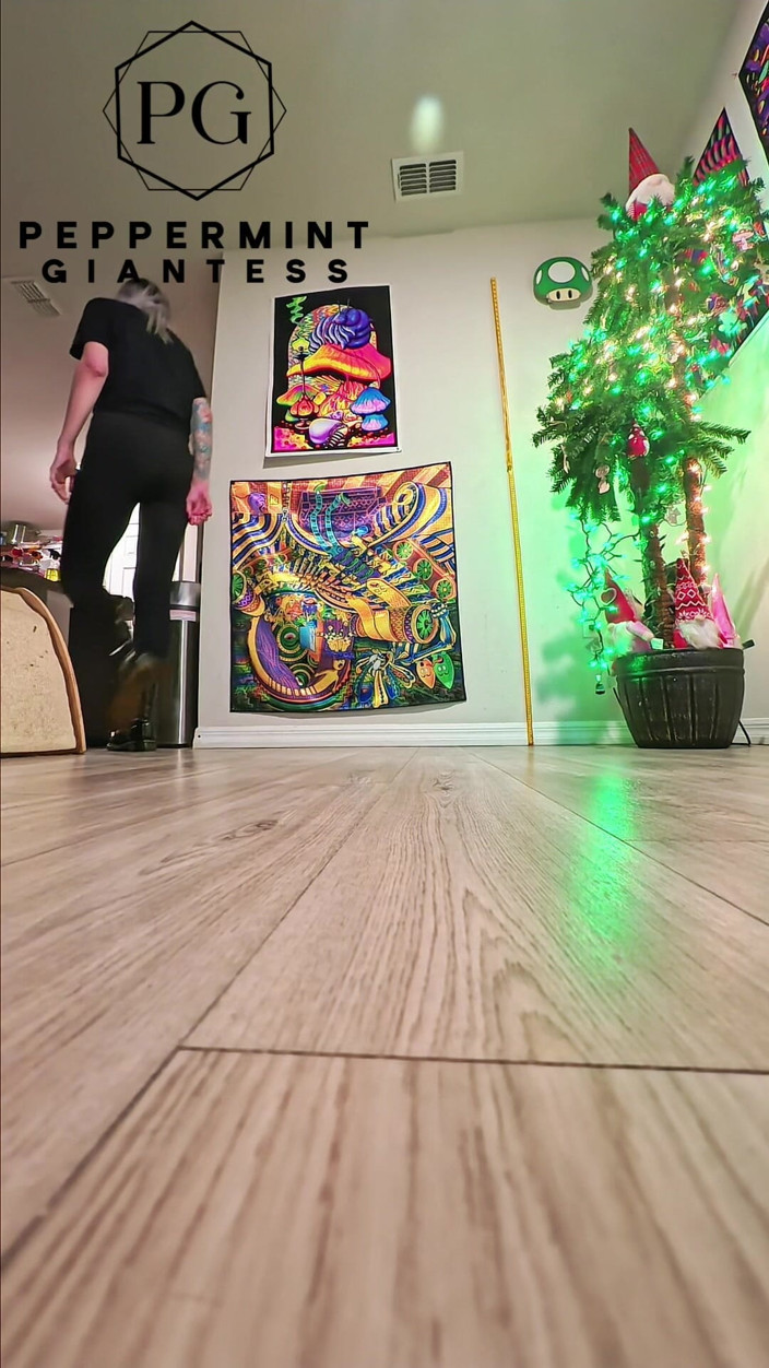Peppermint Giantess: 6'7 Giantess in Doc Martens Stomping Hard Vicious Slow-mo Stomps
