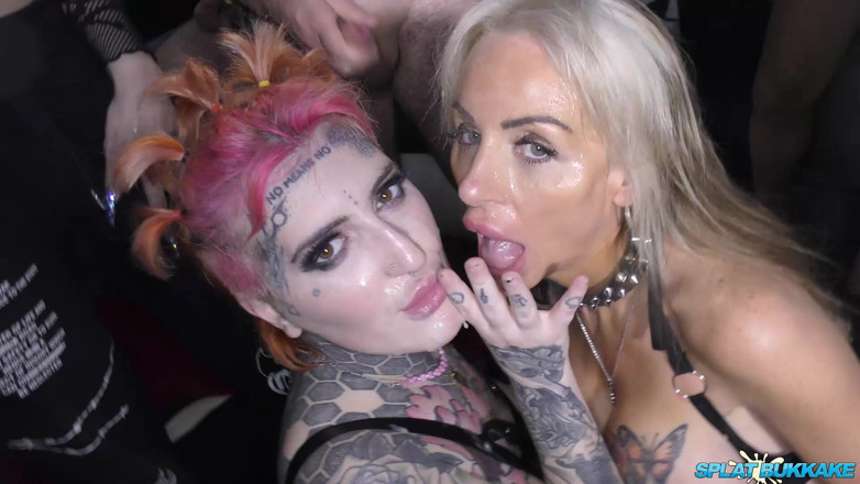 UkXXXpass: Increíble fiesta de Halloween con aturdidoras Pixie Peach y Tina...