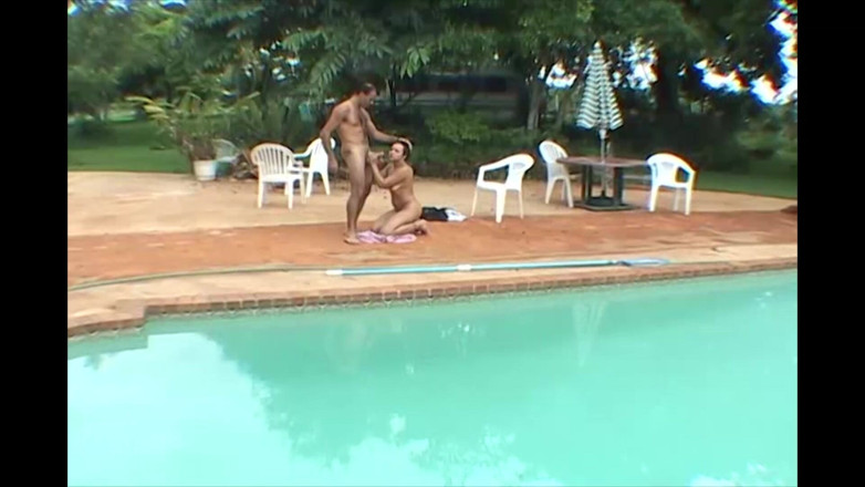 Jerk off and suck until the bitter end: Horny Teen Pussy Get Wet and Cock Sucking Outdoor Session...