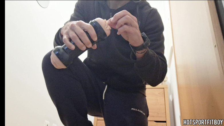 Hotsportfitboy: 친구의 살을 핥고 마스크 - 아마추어 정액을 신음하는 대물 자지 따먹기