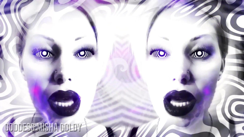 Goddess Misha Goldy: Apenas meus olhos em espiral, apenas pornô, apenas masturbando e...