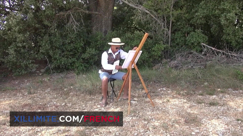 French girls at work: Sexo en el campo con un granjero