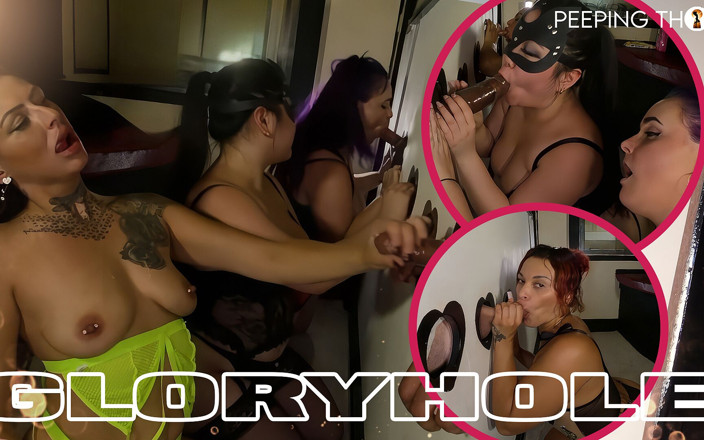PeepingThom: Public Glory Hole Série - Kali Kreme Louise Ivy Peggy
