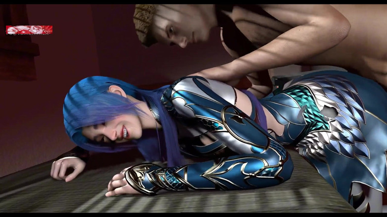 X Hentai: Красива нейронна богиня в товстій формі - 3d анімація хентай