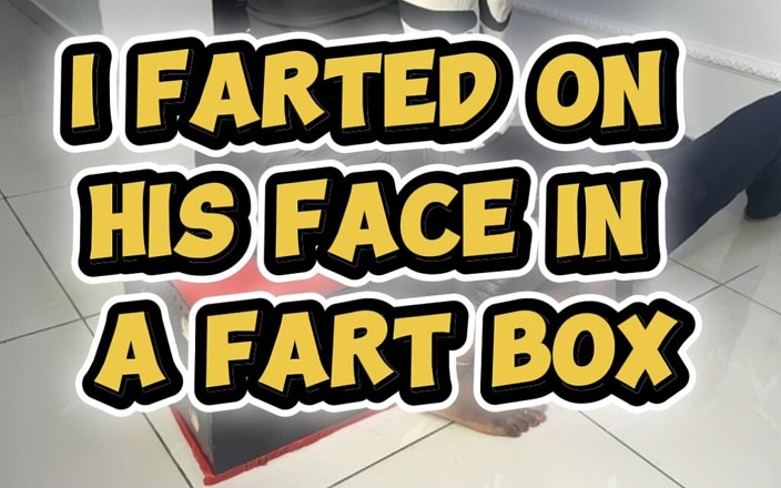African Fart Queen: Une Maîtresse Africaine Pète Sur Son Visage Dans Une Boîte À...