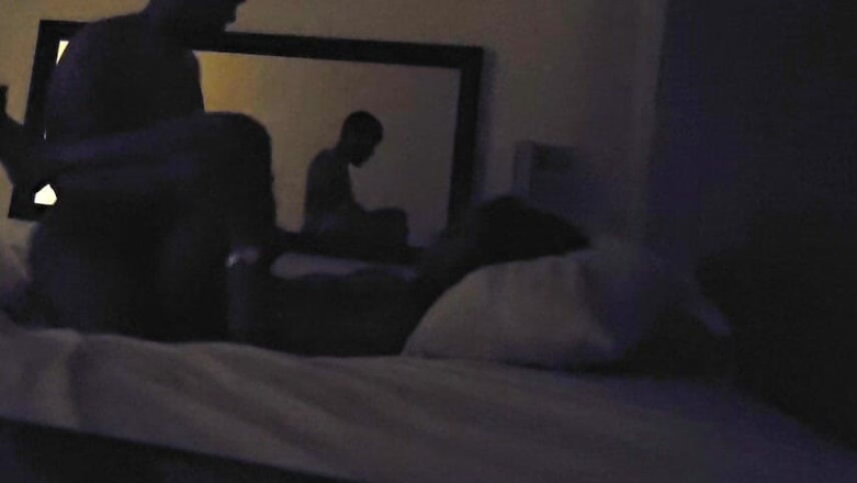 Afrocouple: Fucks Hard, Moans and Screams a Lot in Low Light