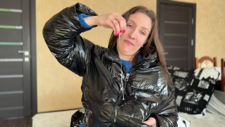 Hottie goddess: Slime-covered Jacket: Snot &amp; Saliva Delight