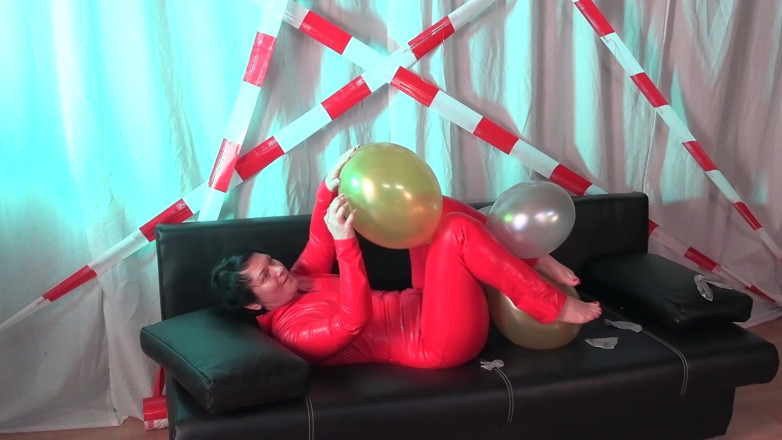 Looners Passion: Lateks Kız Poppin Balonları