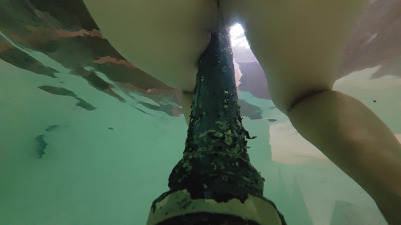 Jay_kate: Riskante masturbation im schwimmbad