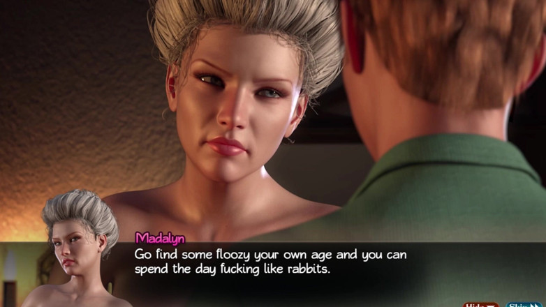 Porn Game Maniac: Naomi har mycket stor röv och det är vettigt att hon...