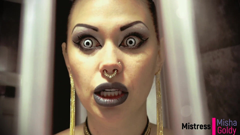 Goddess Misha Goldy: Cumer non nuốt sống sau khi đụ nhanh với sự phá...