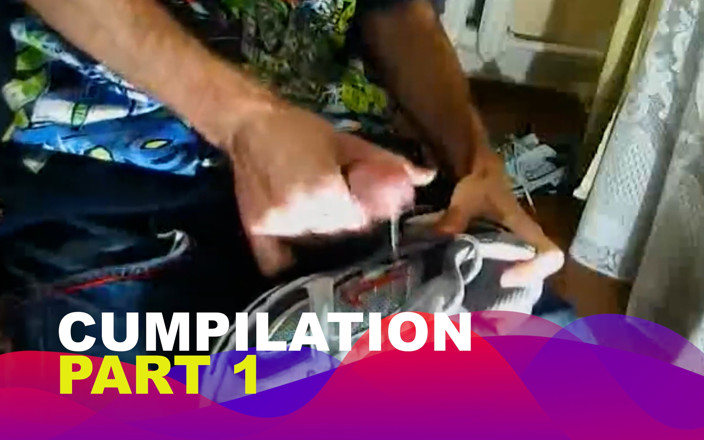 Sneakersmax98: Kompilasi pancutan mani pada kasut bahagian 1