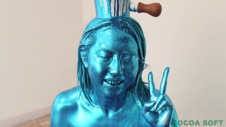 Cocoa Soft: Blu metallico