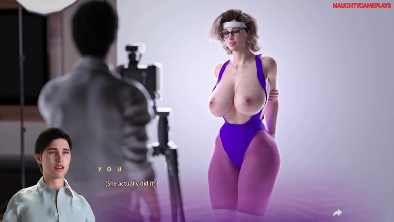 Naughty gameplays: Psikodelusional tarafından apocalust - büyük göğüsler zıplıyor, seksi orta yaşlı seksi...