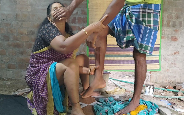 Mathvan: Une belle-mère indienne sexy avec un jeune garçon, belle vidéo...
