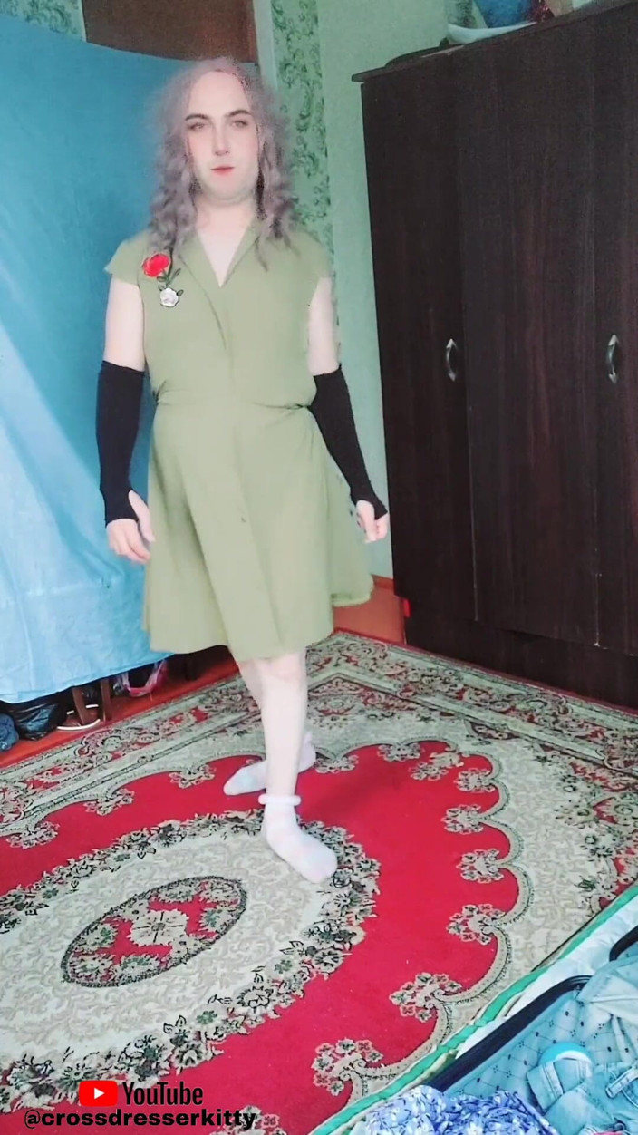 Kitty_Cross: Rossdresserkitty 模特热辣女郎