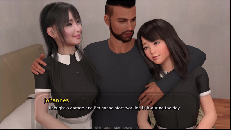 Johannes Gaming: Будинок бабусі - Йоханнес трахнув Елізабет... Шизука і Асамі проводять деякий час з Йоханнесом