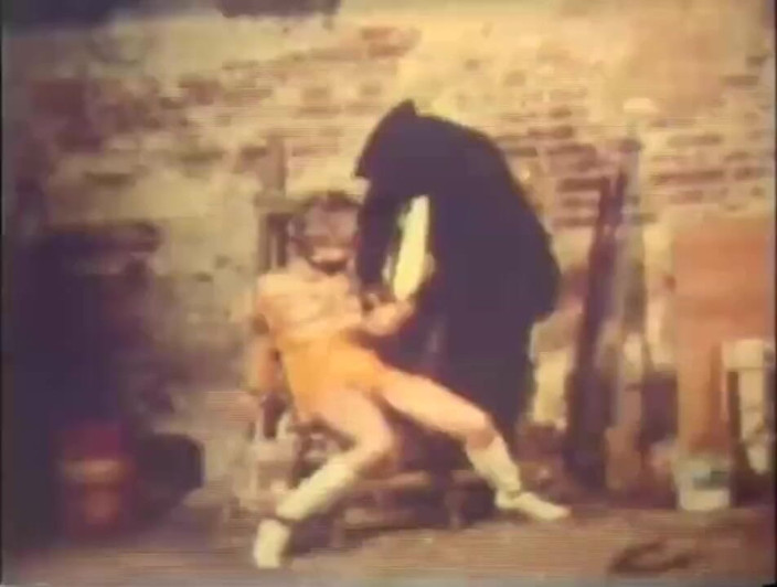 Vintage Usa: Рідкісна божевільна вінтажна бдсм-сцена!