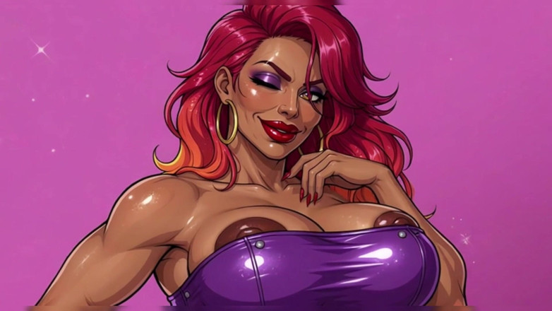 Huge Boobs: Uwodzicielska indyjska animacja rudej