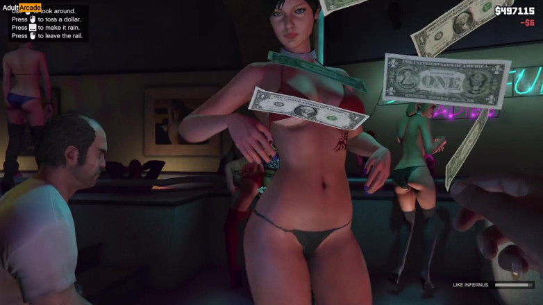 LewdArcade: Gta V Strip Club nud joc mod [partea 01] Vanilla Unicorn Strip...