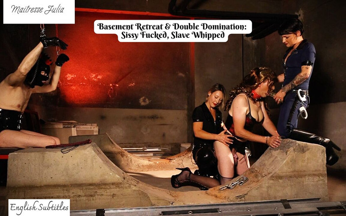 DeesseJulia: Ep2 Dressage D’esclave Dans Un Sous-sol Et Double Domination: Tapette...