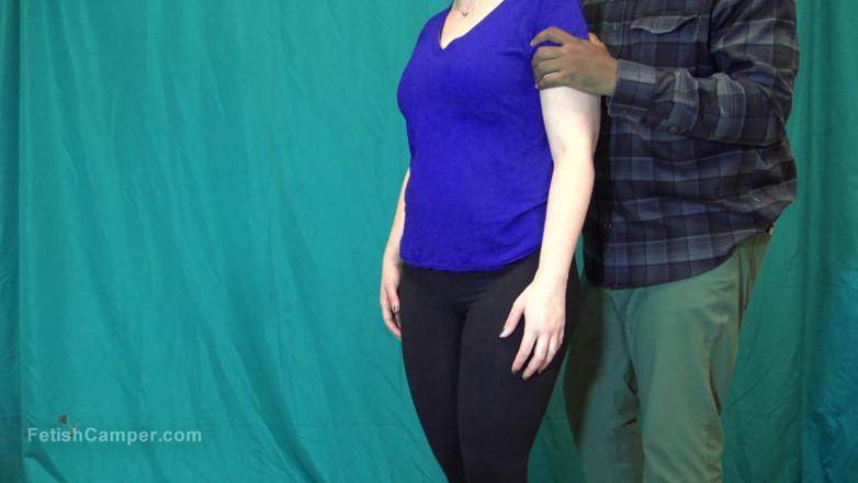 FetishCamper: Legging video lengkap menggesek-gesek toket yoga