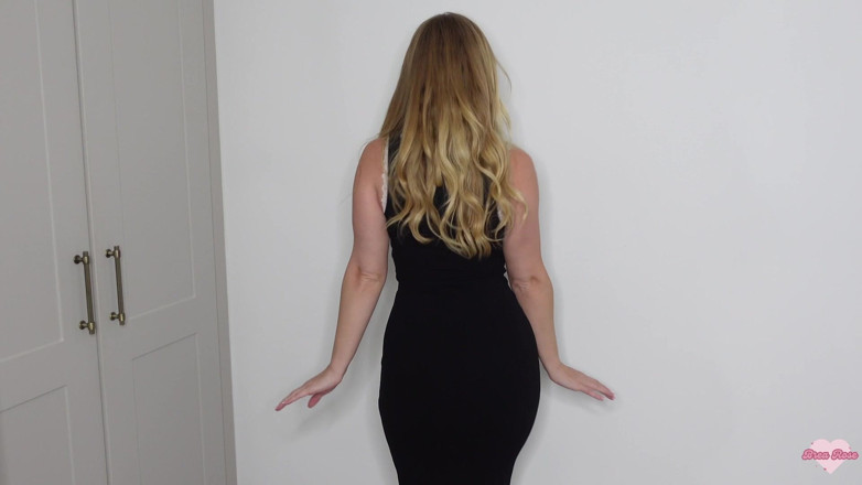 Brea Rose: Sfw date night dress prova