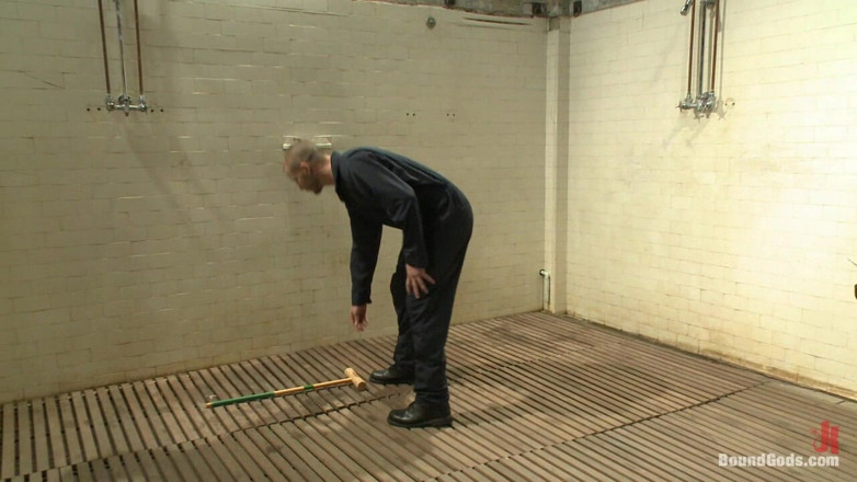 Bound gods: The Creepy Janitor Torments a Track Star
