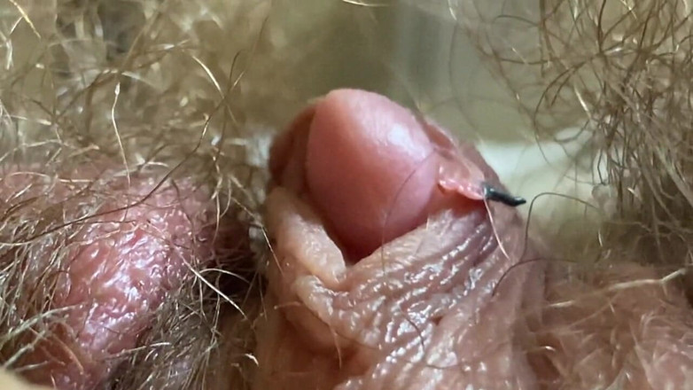Cuteblonde666: Extreme nahaufnahme großer kitzler vagina arschloch mund riesin fetisch video...
