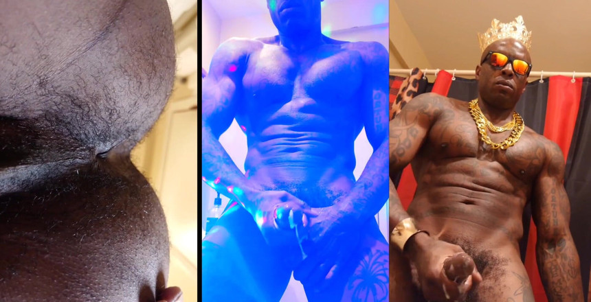 Hallelujah Johnson: 35: e BBC spermasprut samlingsvideo kuk sugande instruktioner