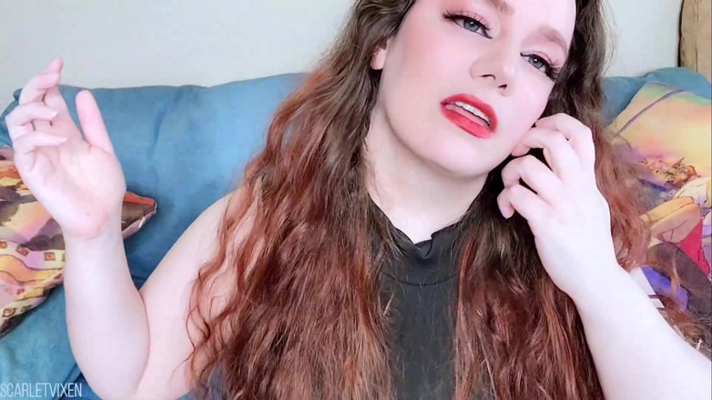 Scarlet Vixen: Headbanging et fétiche des cheveux, plaisir