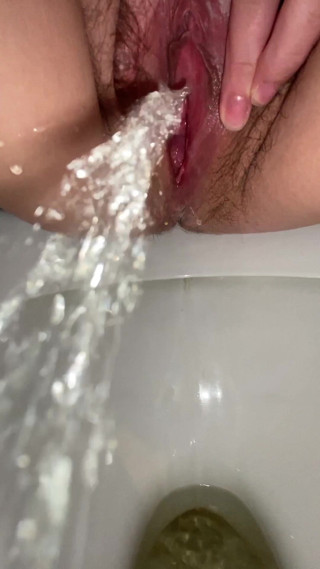 Ms Pee Piss: Nhật ký đi tiểu: cận cảnh đi tiểu trong nhà vệ sinh