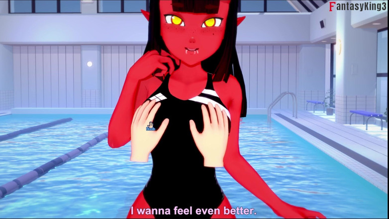 Fantasy king: Meru, succubus bikini, sex cu vedere la persoana 1