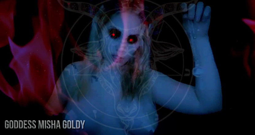 Goddess Misha Goldy: Senti la beatitudine che ti do e dono al mio...