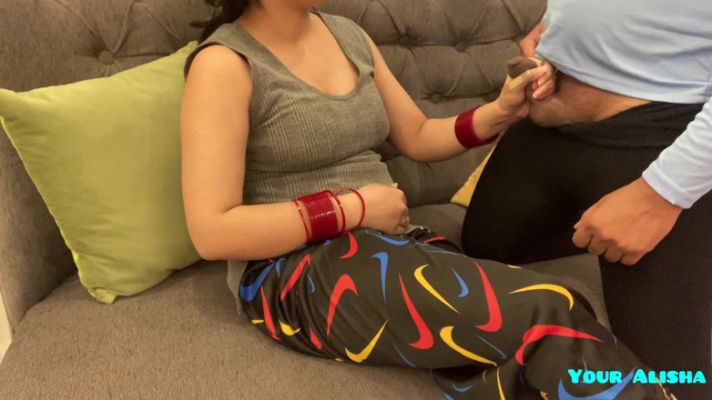 Your Alisha: Agrumentul cu indianca Bhabhi și Devar se transformă în futai dur