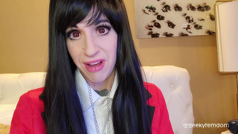 Geeky Femdom: Permainan Kartu Kukeguri Yumeko