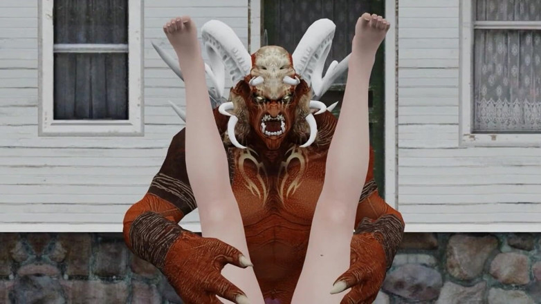 Charter: Red Monster hardcore šukání s velkým čůrákem