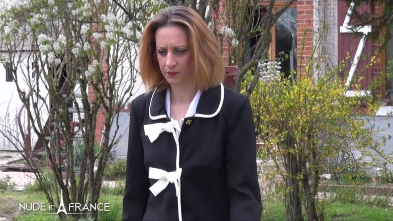 Nude in France: Зрілу буржуазну жорсткий анал відтрахав гардернер на відкритому повітрі
