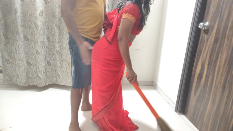 Mumbai Ashu: Desi india stava lavorando a casa quando suo Tarki Sahib è...