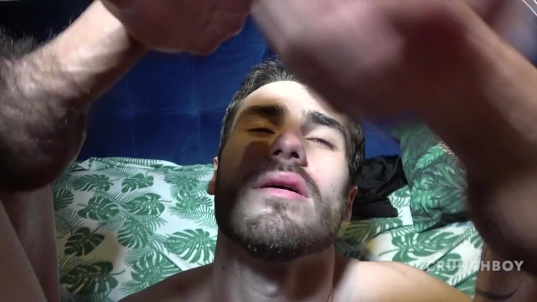 Ass Twink destroyed by older: Jess Royan surová použitá 2 twinks bisexem