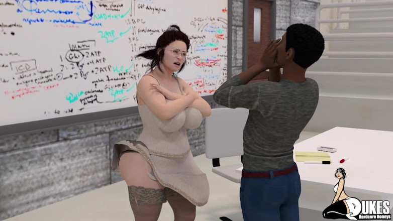 Dukes Hardcore Honeys: Sacanagem negra co-ed devora BBC