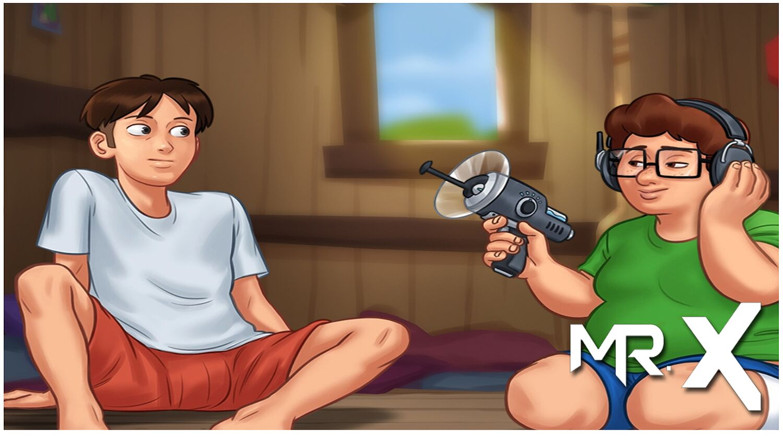 Mr Studio X: Summertimesaga - pourquoi avez-vous besoin de cette chose ? J’espionne des filles