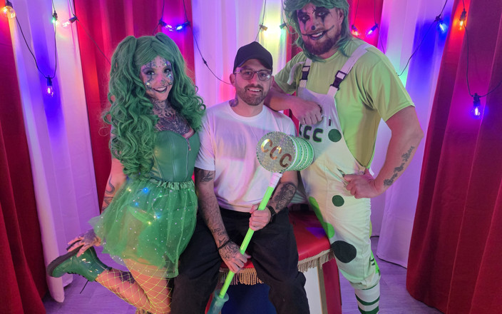 Cock Crazed Clowns: Frankie Jax ontmoet de groene pikgekke clowns