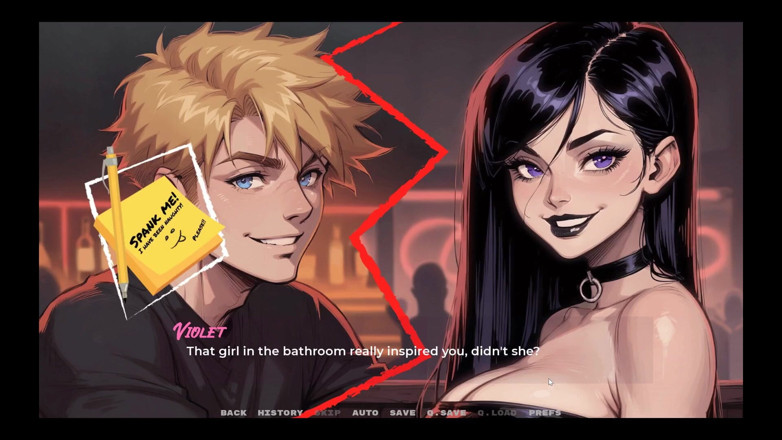 Cumming Gaming: Моя нова подруга табу хентай гра еп. 41 бдсм лупцювання з моєю готичкою!